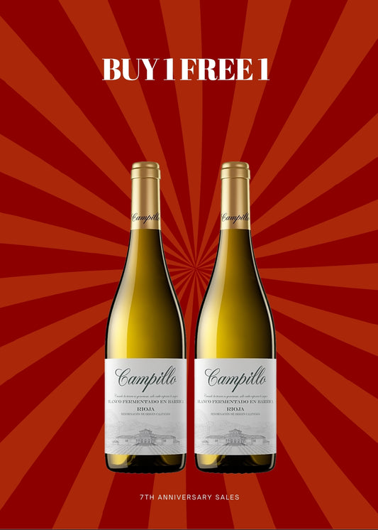 2 btl Campillo Blanco Fermentado- Decanter 90 points