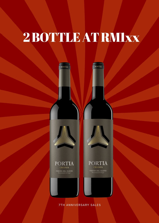 2 btl Portia Crianza- Decanter 91 points