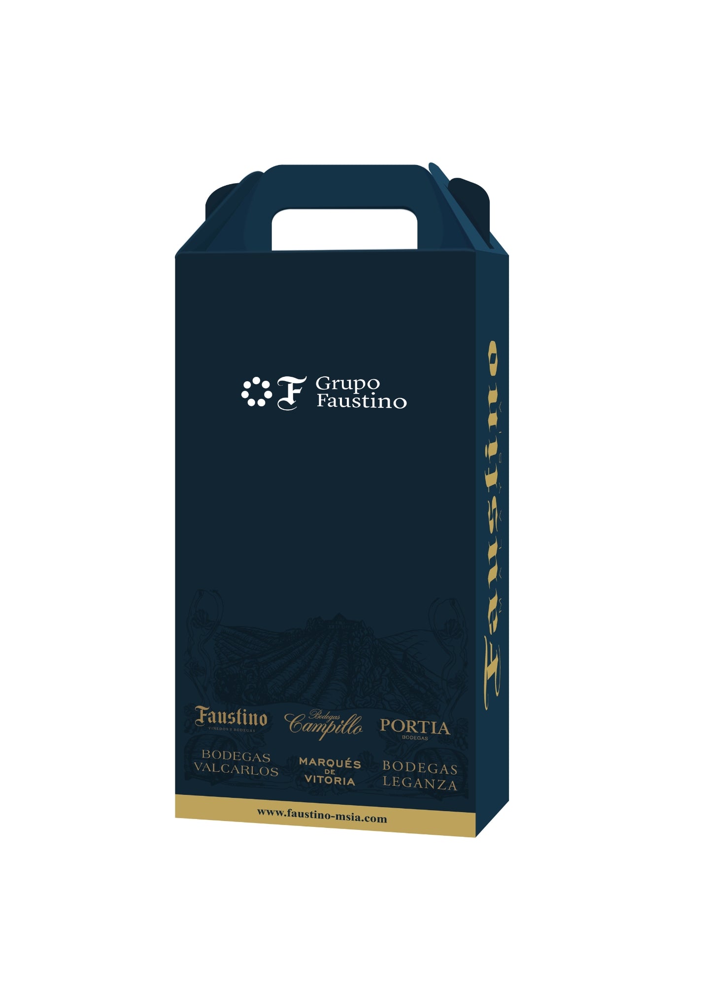 Gift Box-2 btls (Red & Blue)