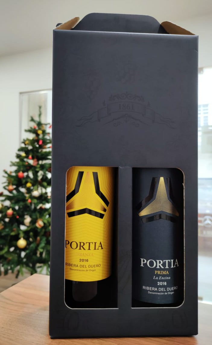 Gift Box-2 btls (Red & Blue)