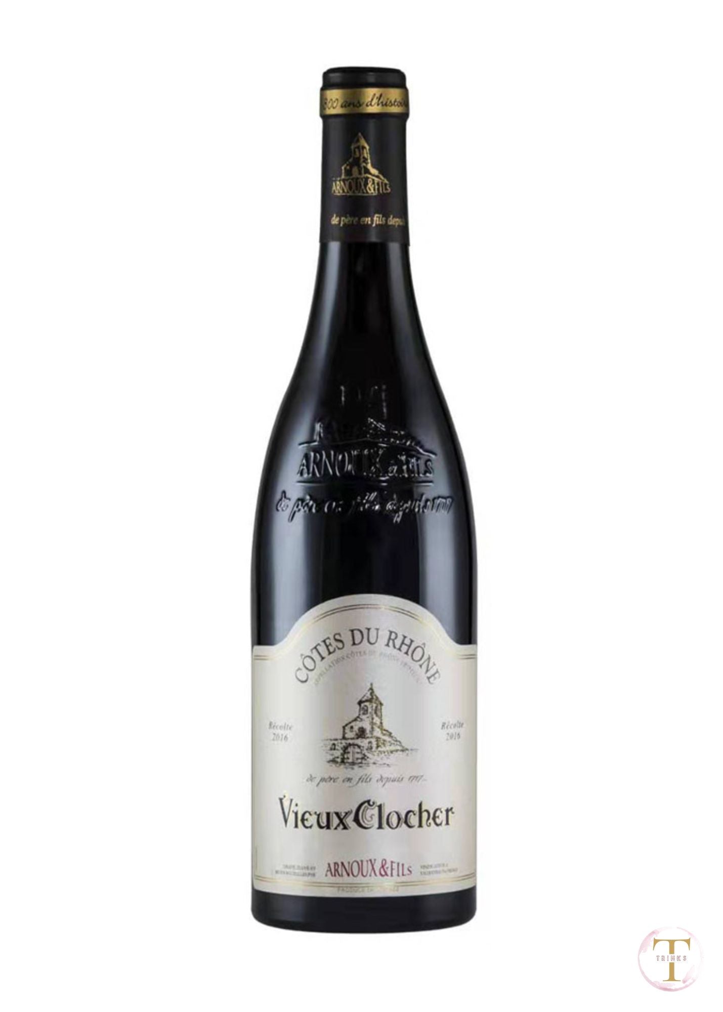 VIEUX CLOCHER-AOP COTES DU RHONE ROUGE