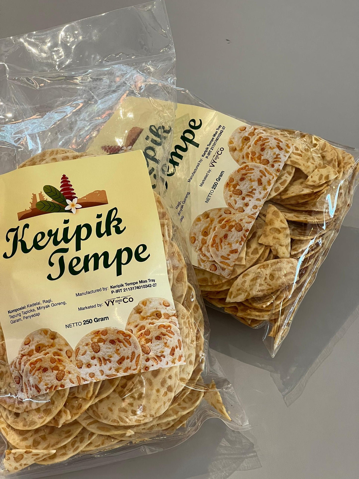 Best Seller Tempe Chips 250gram