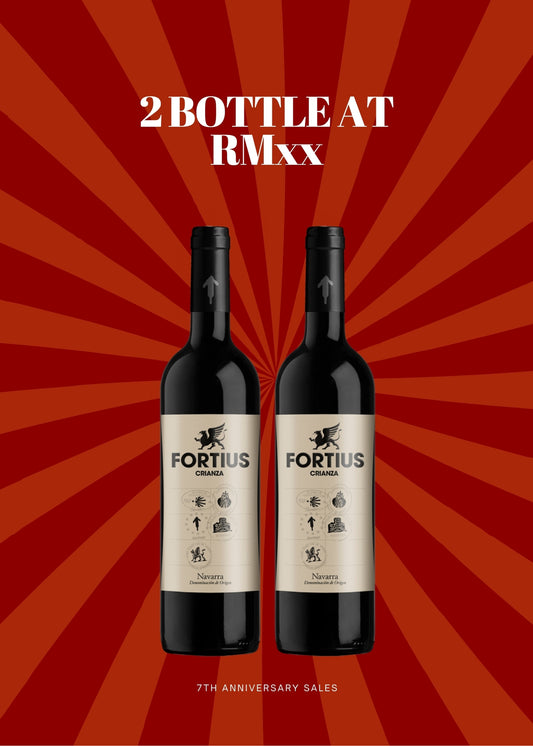 2 btls Fortius Crianza