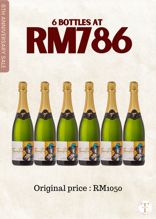 Cava Faustino Arts Brut Reserva Bundle (6 Bottles)