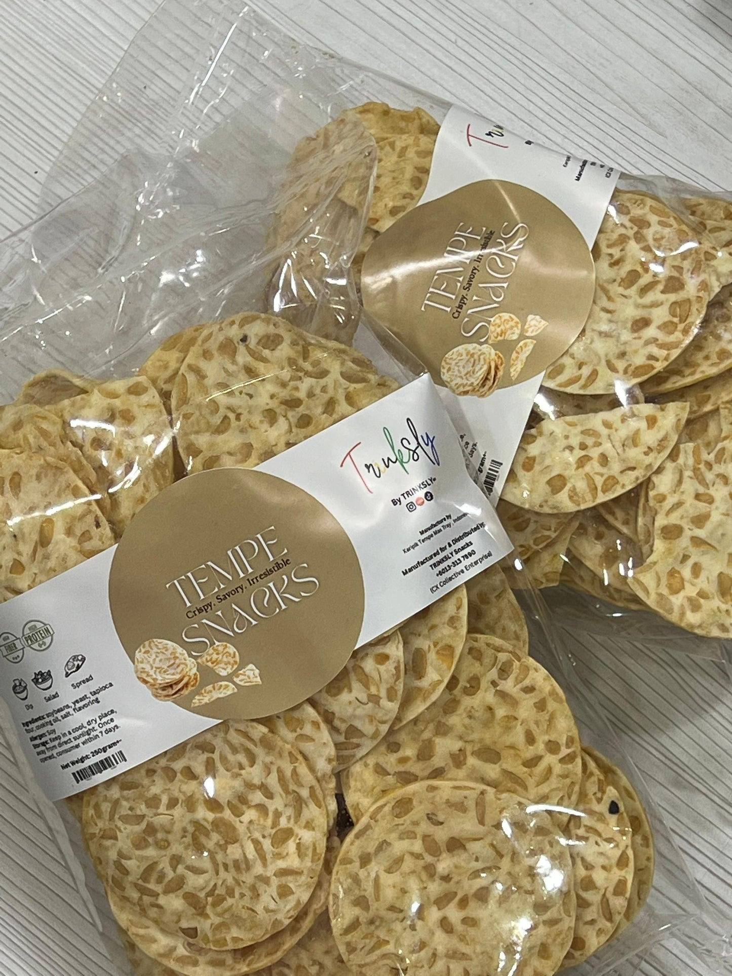 Best Seller Tempe Chips 250gram